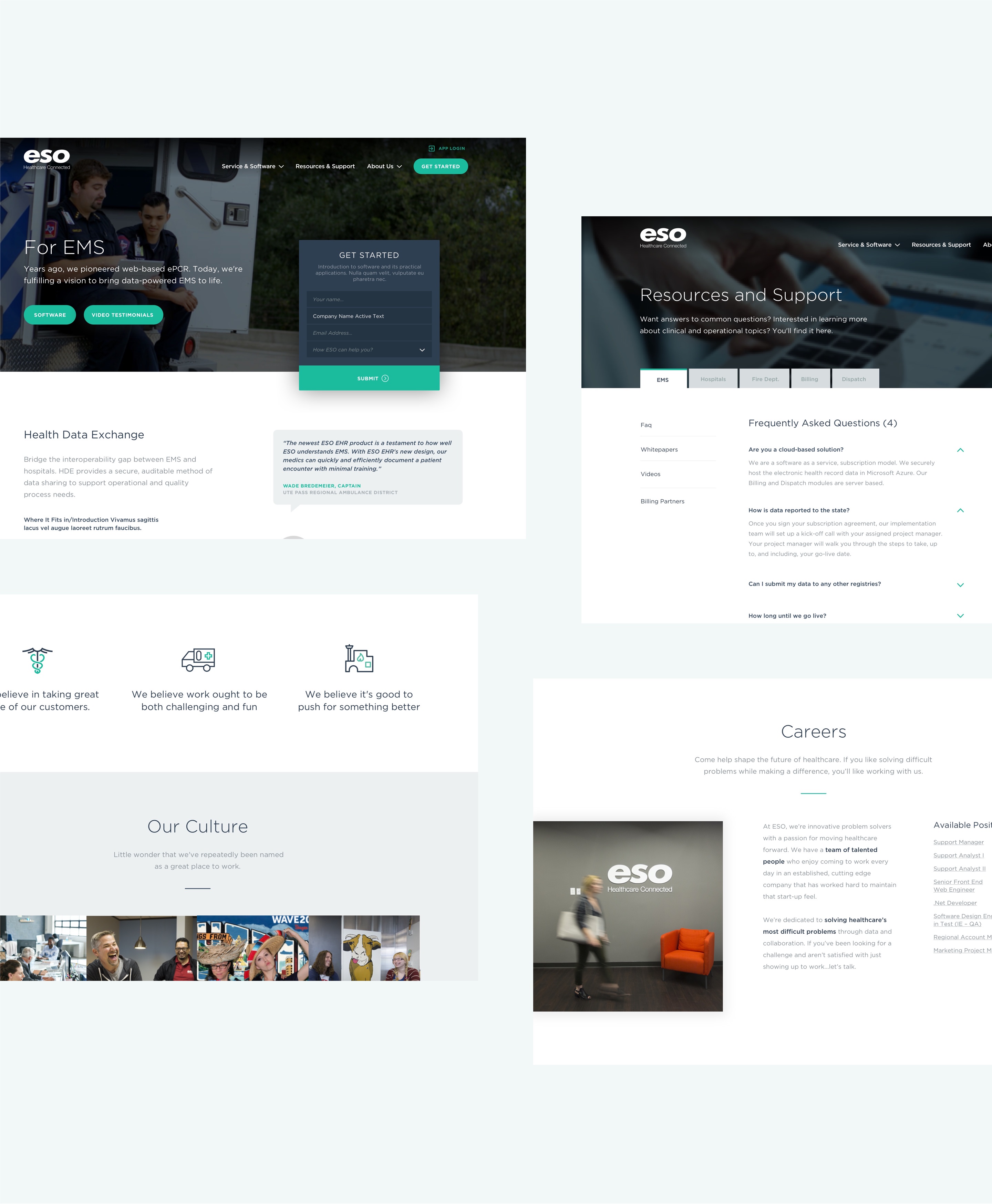 ESO Solutions Page Designs ESO Solutions Page Designs